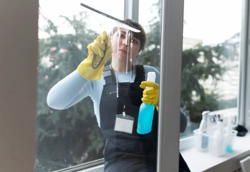 Nettoyage de vitres intérieures et extérieures à Puymoyen